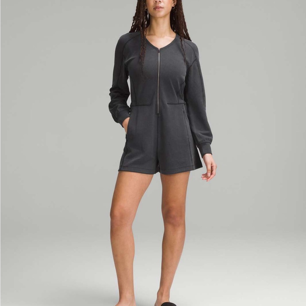 Lululemon Ribbed Softstreme Long-Sleeve Romper